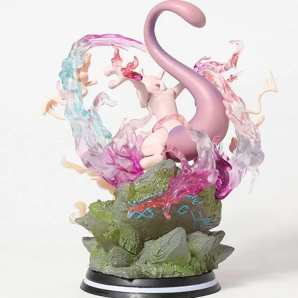 Pokemon Mewtwo Mewtu Mew Statue Sammel Figur