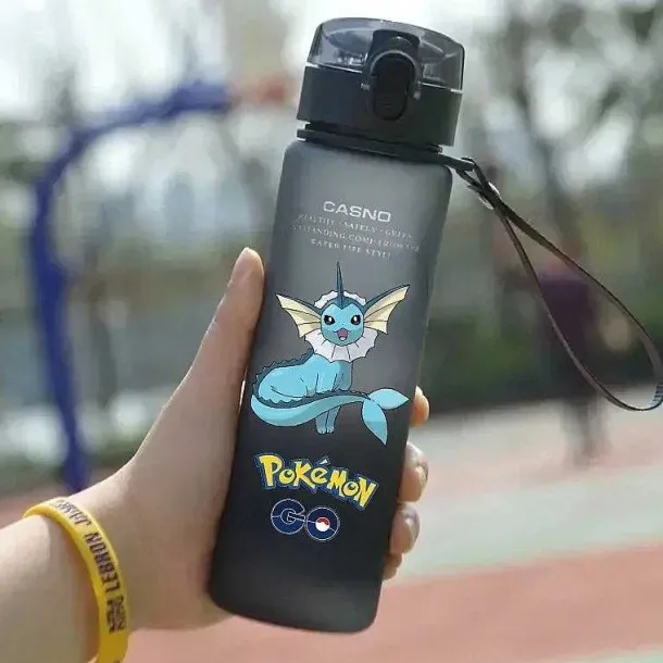 Pokemon 560Ml Trinkflasche Fur Sport, Schule, Sommer