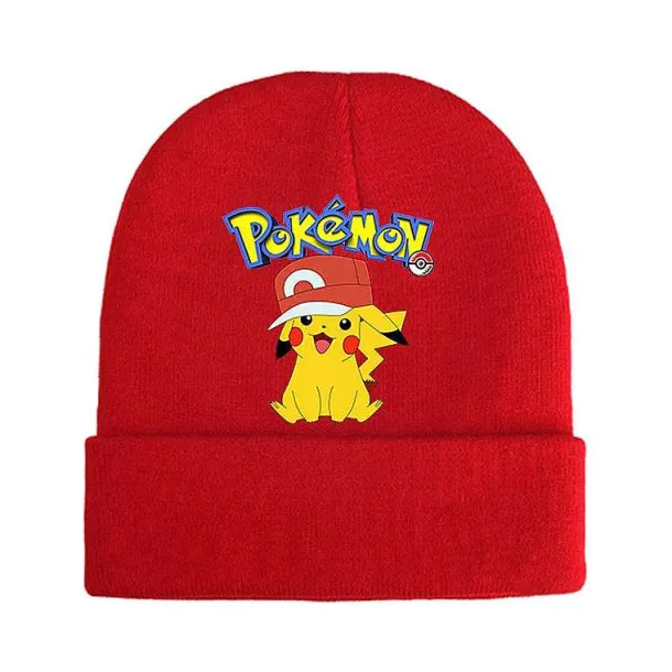 Pokemon Mützen Im Roten Winter Look - Viele Motive