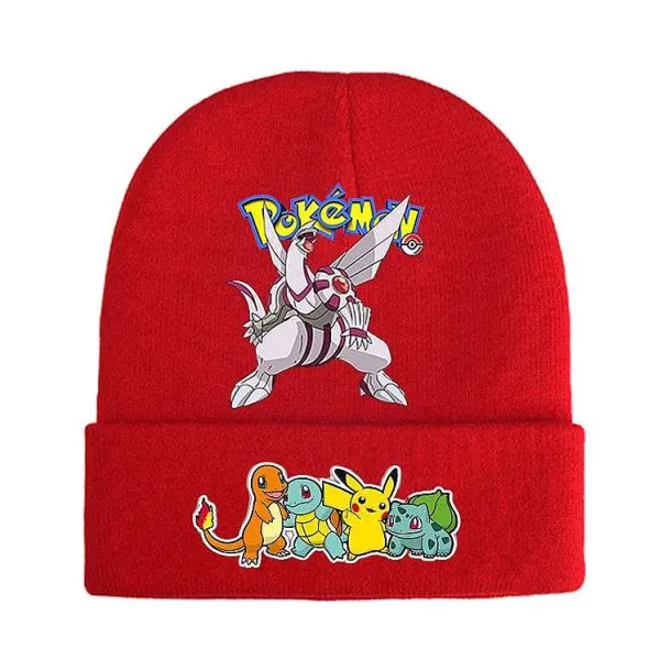 Pokemon Mützen Im Roten Winter Look - Viele Motive