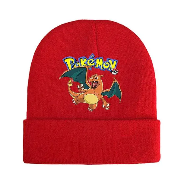 Pokemon Mützen Im Roten Winter Look - Viele Motive