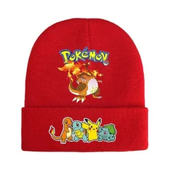 Pokemon Mützen Im Roten Winter Look - Viele Motive