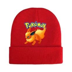 Pokemon Mützen Im Roten Winter Look - Viele Motive