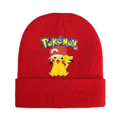 Pokemon Mützen Im Roten Winter Look - Viele Motive