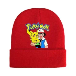 Pokemon Mützen Im Roten Winter Look - Viele Motive