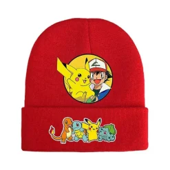 Pokemon Mützen Im Roten Winter Look - Viele Motive