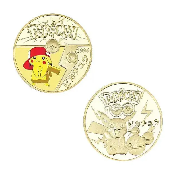 Pokemon Munzen Mit Verschiedenen Pokemon Mewtu, Quajutsu, Pikachu Mew, Genesect U. A.