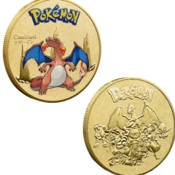 Pokemon Munzen Mit Verschiedenen Pokemon Mewtu, Quajutsu, Pikachu Mew, Genesect U. A.