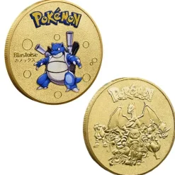 Pokemon Munzen Mit Verschiedenen Pokemon Mewtu, Quajutsu, Pikachu Mew, Genesect U. A.