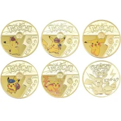 Pokemon Munzen Mit Verschiedenen Pokemon Mewtu, Quajutsu, Pikachu Mew, Genesect U. A.