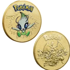 Pokemon Munzen Mit Verschiedenen Pokemon Mewtu, Quajutsu, Pikachu Mew, Genesect U. A.