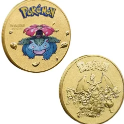 Pokemon Munzen Mit Verschiedenen Pokemon Mewtu, Quajutsu, Pikachu Mew, Genesect U. A.