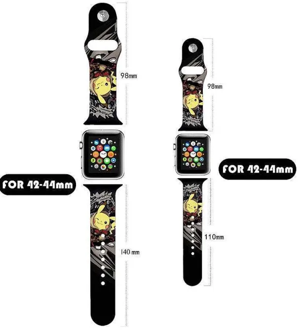 Pokemon Pikachu Apple Watch Armband (40Mm Oder 44Mm)