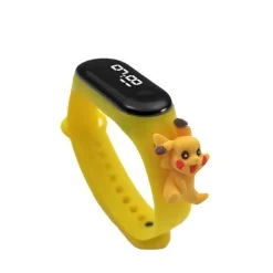 Pokemon Pikachu Armband Mit Digital Uhr Fur Kinder