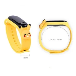 Pokemon Pikachu Armband Mit Digital Uhr Fur Kinder