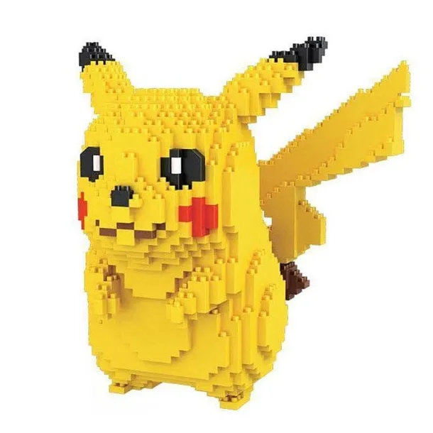 Pokemon Pikachu Baustein Magic Blocks, 1650 Teile