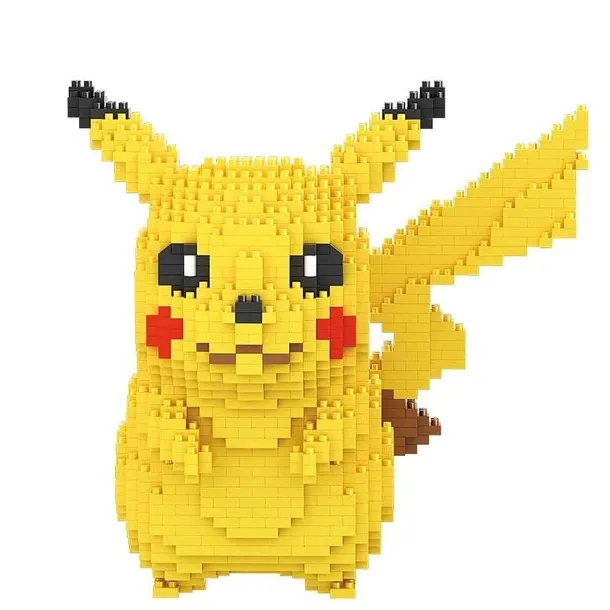 Pokemon Pikachu Baustein Magic Blocks, 1650 Teile