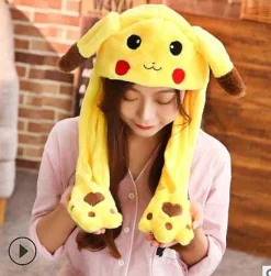 Pokemon Pikachu Cosplay Mutze