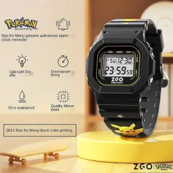 Pokemon Pikachu Digitale Armbanduhr