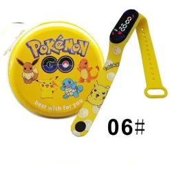 Pokemon Pikachu Digital Uhr Mit Geschenkbox Fur Kinder
