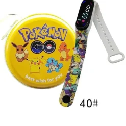 Pokemon Pikachu Digital Uhr Mit Geschenkbox Fur Kinder