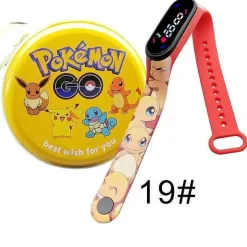 Pokemon Pikachu Digital Uhr Mit Geschenkbox Fur Kinder