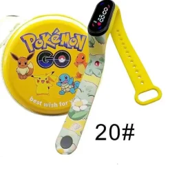 Pokemon Pikachu Digital Uhr Mit Geschenkbox Fur Kinder