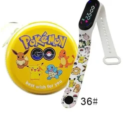 Pokemon Pikachu Digital Uhr Mit Geschenkbox Fur Kinder