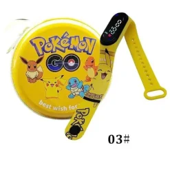 Pokemon Pikachu Digital Uhr Mit Geschenkbox Fur Kinder