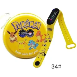 Pokemon Pikachu Digital Uhr Mit Geschenkbox Fur Kinder
