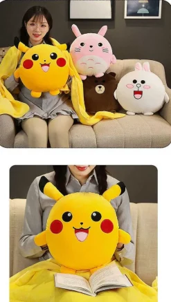 Pokemon Pikachu 3D Kuschelkissen