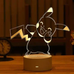 Pokemon Pikachu 3D Led Nachtlampe