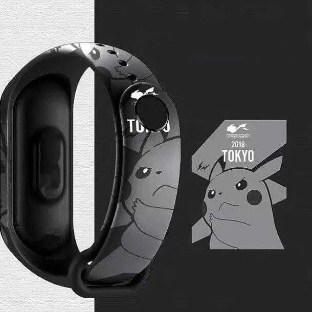 Pokemon Pikachu Elektronische Armbanduhr Mit Digital Anzeige