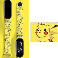 Pokemon Pikachu Elektronische Armbanduhr Mit Digital Anzeige