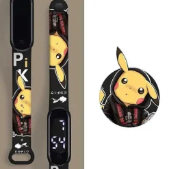 Pokemon Pikachu Elektronische Armbanduhr Mit Digital Anzeige
