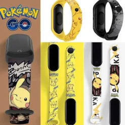 Pokemon Pikachu Elektronische Armbanduhr Mit Digital Anzeige