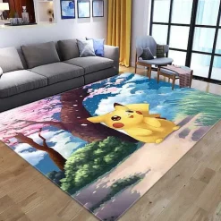 Pokemon Pikachu Flannel Teppich Matte (Verschiedene Motive)