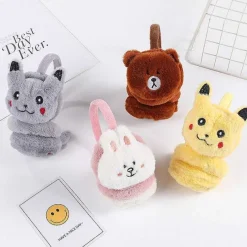 Pokemon Pikachu Flauschige Ohrenwarmer Fur Kalte Tage