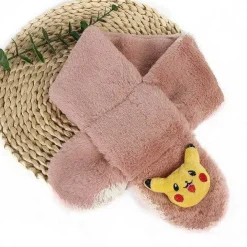 Pokemon Pikachu Flauschiger Winterschal Fur Kinder