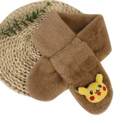 Pokemon Pikachu Flauschiger Winterschal Fur Kinder