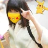 Pokemon Pikachu Gesichtsmaske / Cosplay Baumwolle