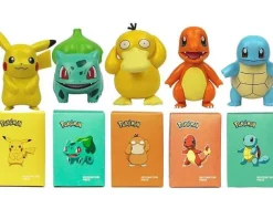 Pokemon Pikachu. Glumanda, Bisasam, Schiggy, Pummeluff Oder Enton Figur