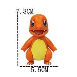 Pokemon Pikachu. Glumanda, Bisasam, Schiggy, Pummeluff Oder Enton Figur