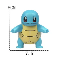 Pokemon Pikachu. Glumanda, Bisasam, Schiggy, Pummeluff Oder Enton Figur