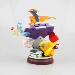 Pokemon Pikachu Glurak / Charizard Gameboy Statue (18.5Cm)