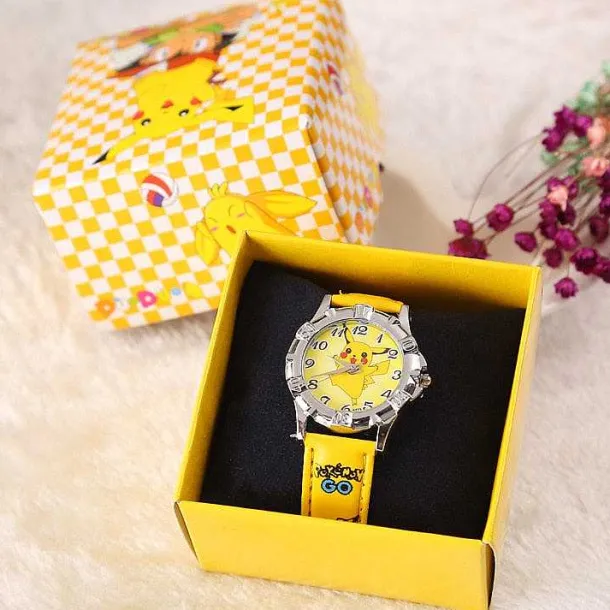 Pokemon Pikachu Go Kinder Armband Uhr