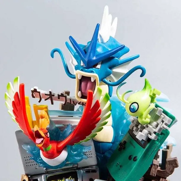 Pokemon Pikachu Gyarados Charizard Figuren Ca. 20Cm
