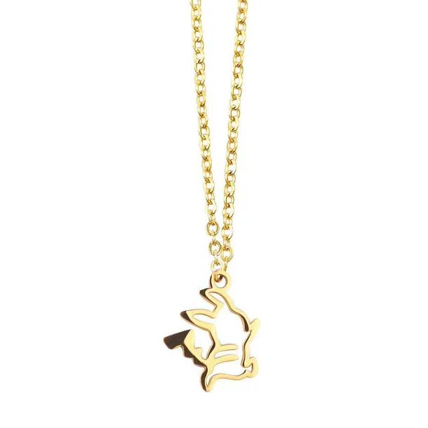 Pokemon Pikachu Halskette Gold Oder Silber