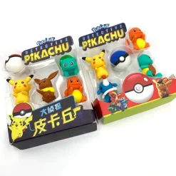 Pokemon Pikachu 3In1 Radiergummi Set (Zufallige Auswahl)