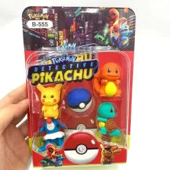 Pokemon Pikachu 3In1 Radiergummi Set (Zufallige Auswahl)